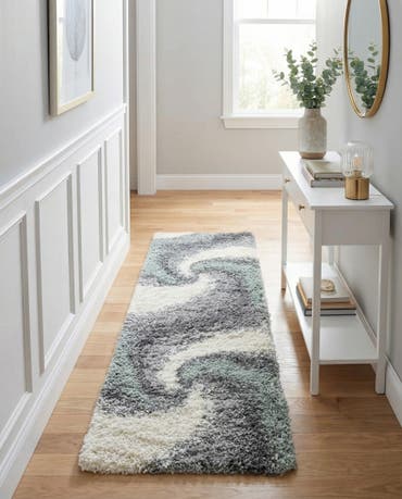  2' x 6' 7 Soft Touch Shag Runner Rug