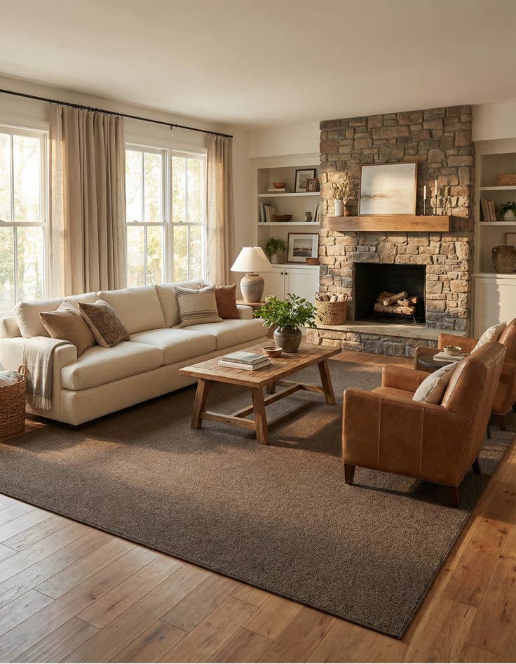 Detail image of  12' x 12' Dunes Square Rug