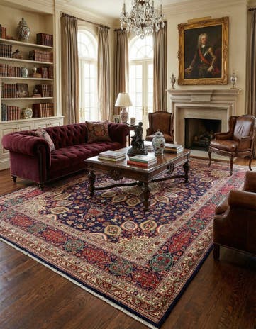 9' 9 x 12' 9 Tabriz Wool Rug
