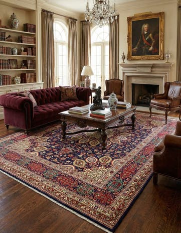 9' 9 x 12' 9 Tabriz Wool Rug