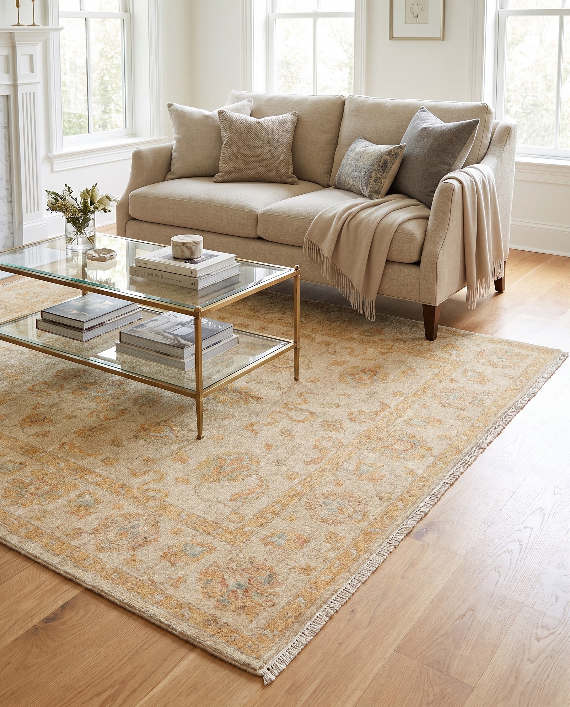 5' 3 x 6' 7 Kaizar Wool Rug