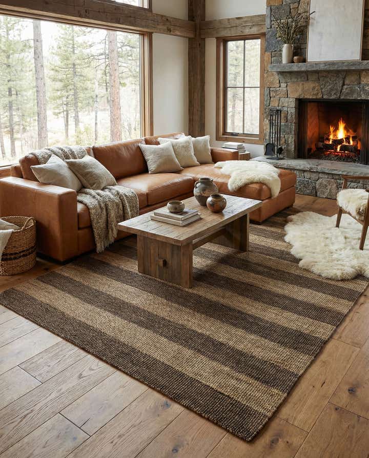 5' 6 x 8' 2 Hand Knotted Kashkuli Gabbeh Rug