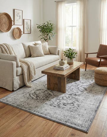 5' x 8' Washable Timeless Rug