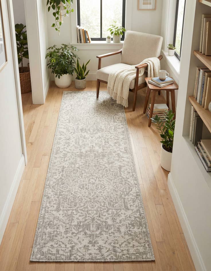 Detail image of 2' x 8' Easy-Clean Jill Zarin Dubai Indoor / Outdoor Runner Rug