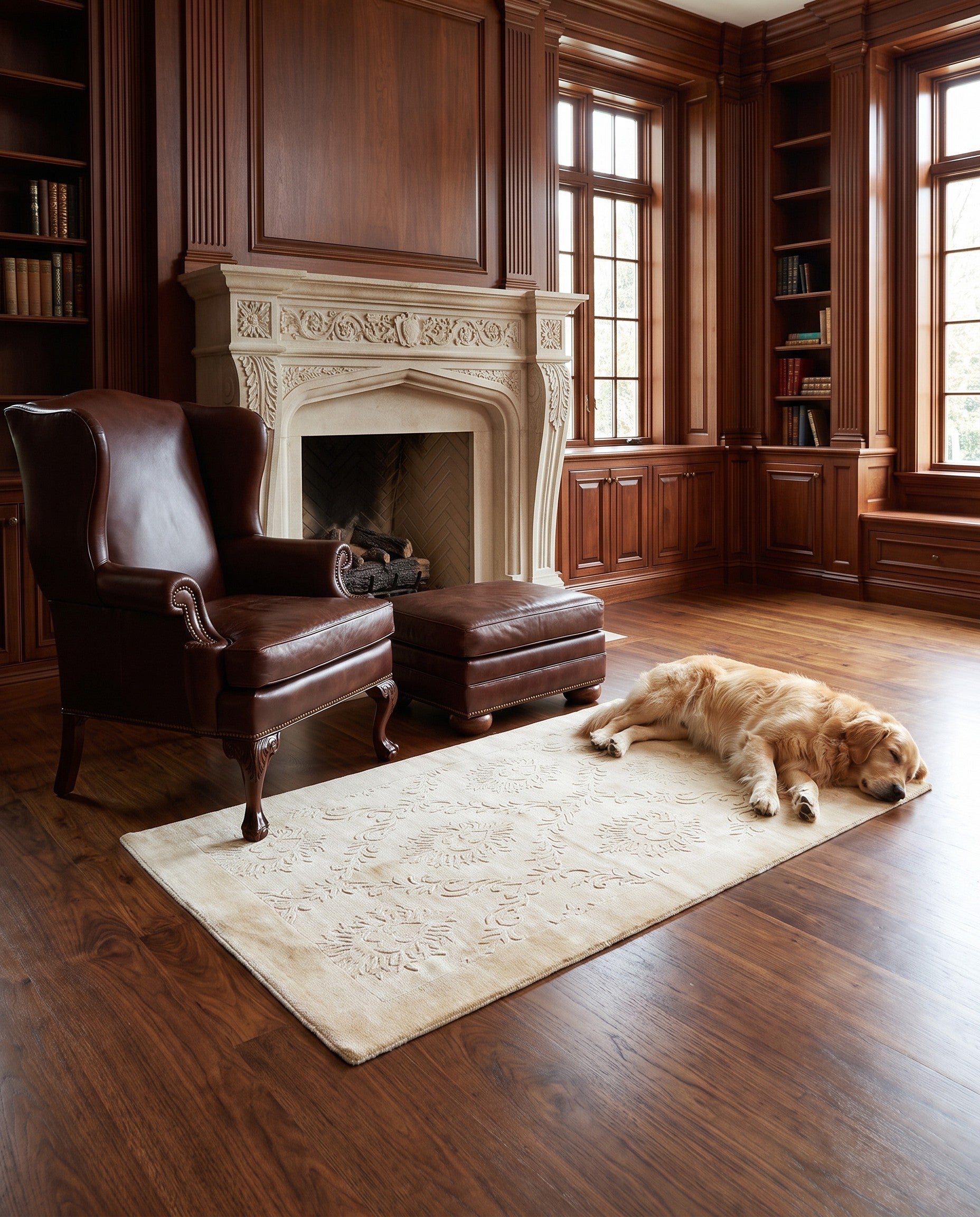 4' 6 x 6' 7 Darya Rug