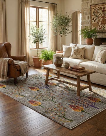 4' x 6' Luribaft Wool Rug
