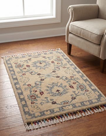 2' x 3' Hand Knotted Ariana Ziegler Rug