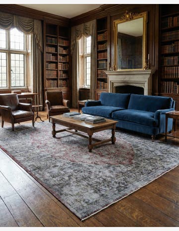 9' 7 x 12' 7 Vintage Royal Wool Rug