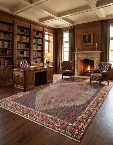 8' 4 x 11' 3 Bidjar Wool Rug