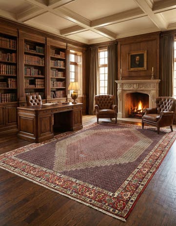 8' 4 x 11' 3 Bidjar Wool Rug
