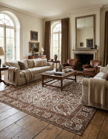 9' 4 x 12' 9 Hand Knotted Ultra Vintage Persian Wool Rug