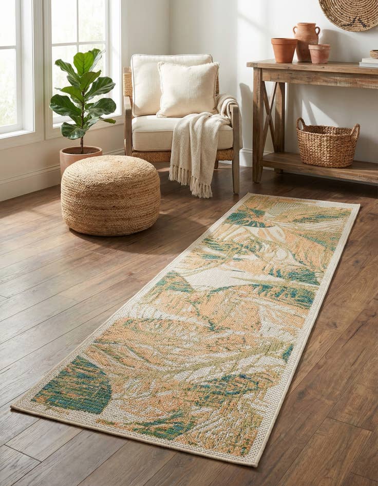 Detail image of 2' x 7' 10 Easy-Clean Baja Indoor / Outdoor Runner Rug