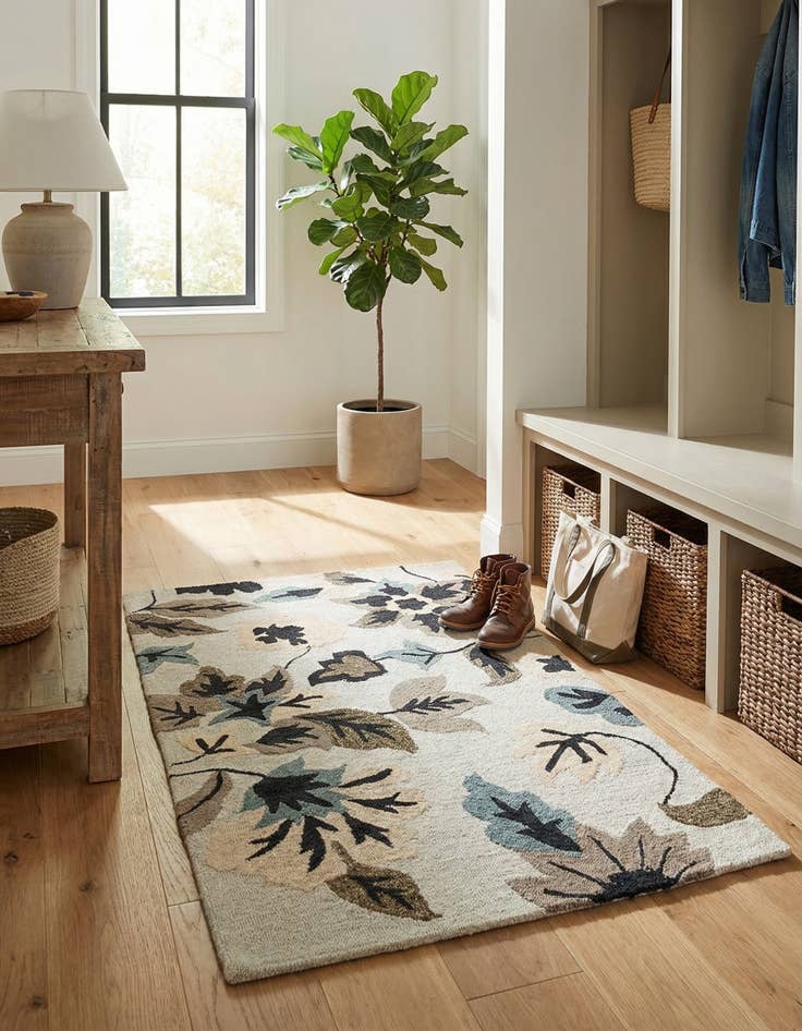 Detail image of 4' x 6' Agra Rug