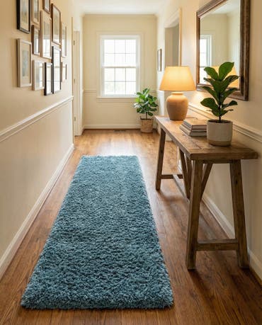  2' 7 x 10' Infinity Shag Runner Rug