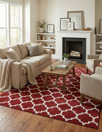 9' x 12' Lattice Rug