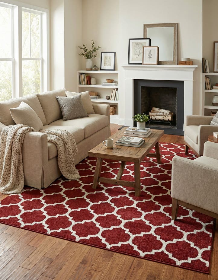 9' x 12' Lattice Rug