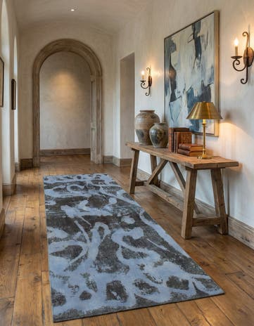 5' 3 x 9' 6 Hand Knotted Ultra Vintage Persian Wool Runner Rug