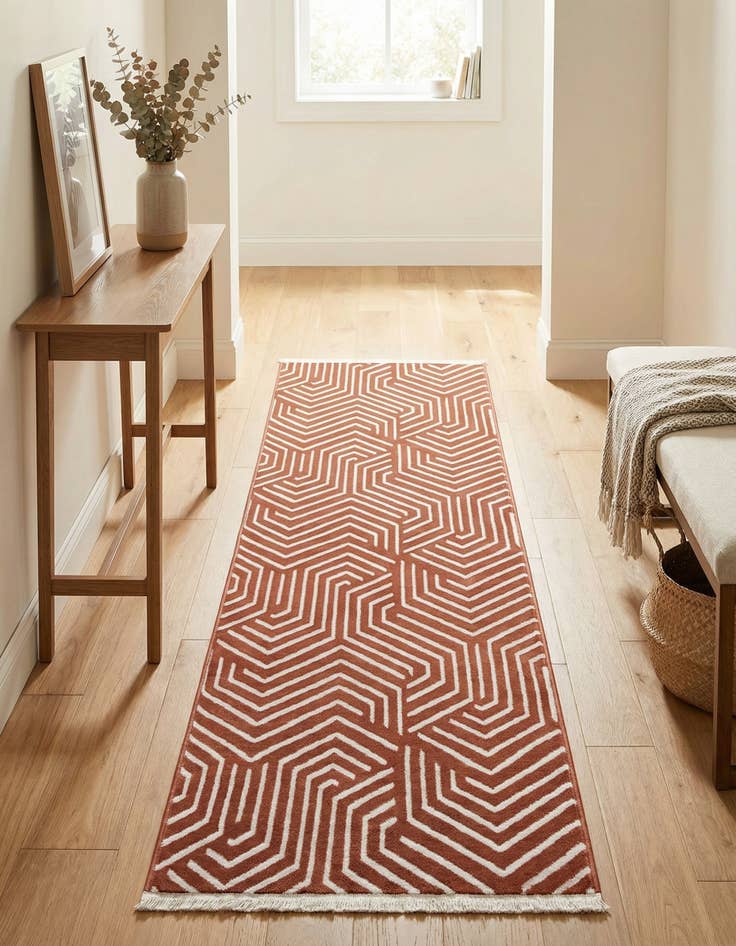 Detail image of 2' x 6' Aakaar Runner Rug