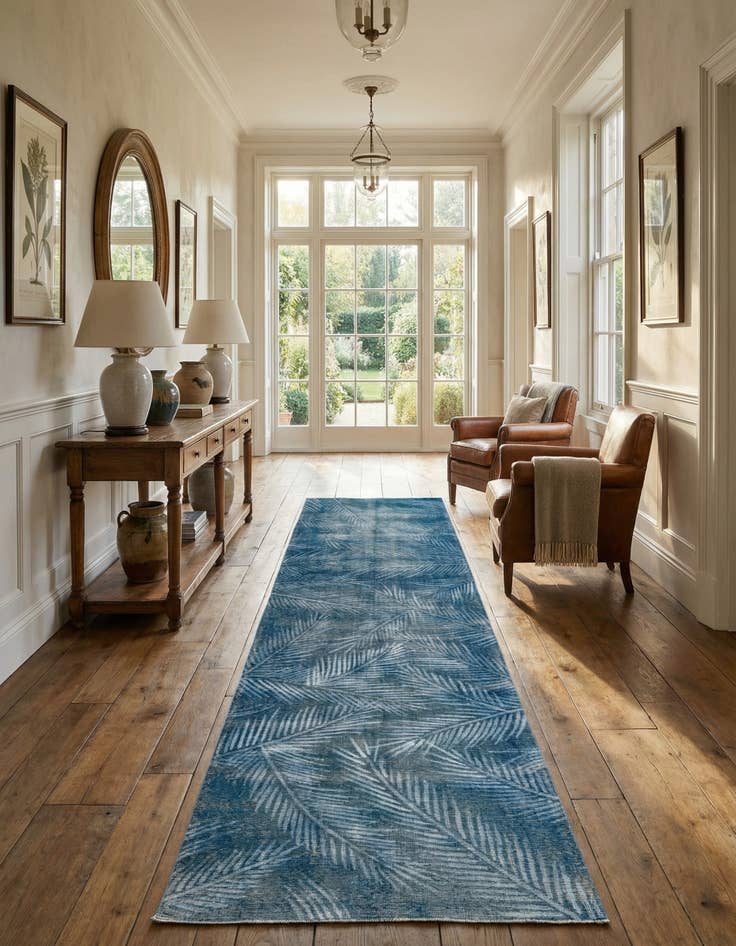 Detail image of 4' 4 x 15' 2  Hand Knotted Ultra Vintage Persian Wool Runner Rug