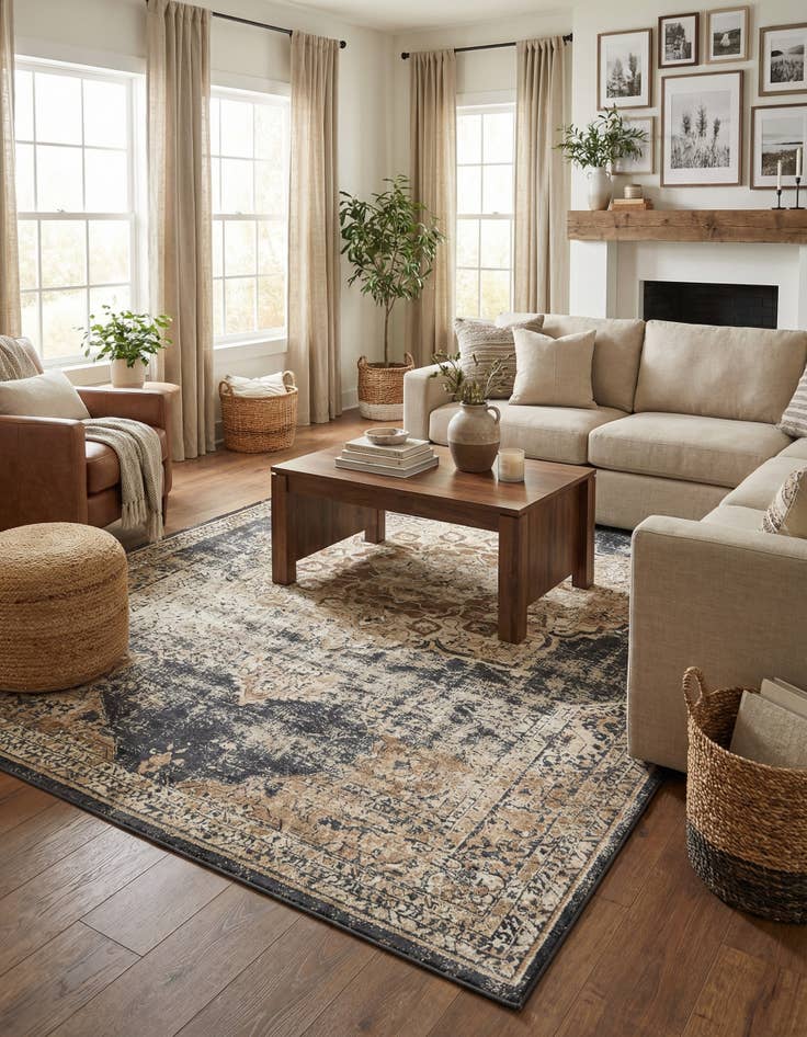 Detail image of 10' x 14' 5 Villa Rug