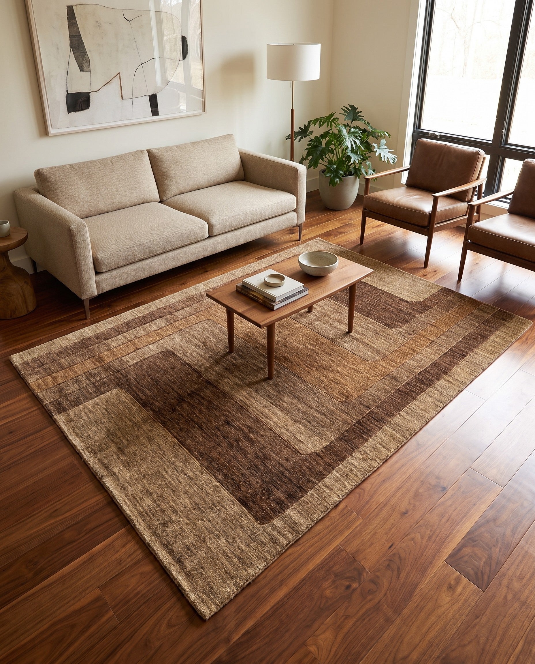 5' 1 x 6' 6 Juma Wool Rug