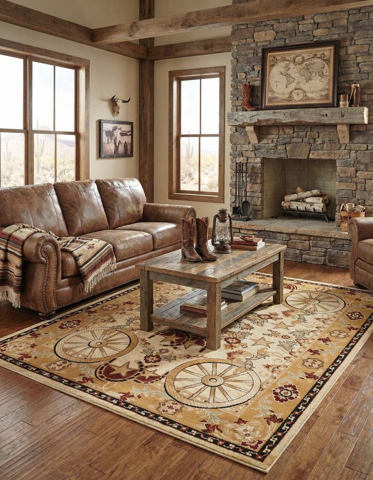 Detail image of  7' 10 x 10' Pioneer Rug