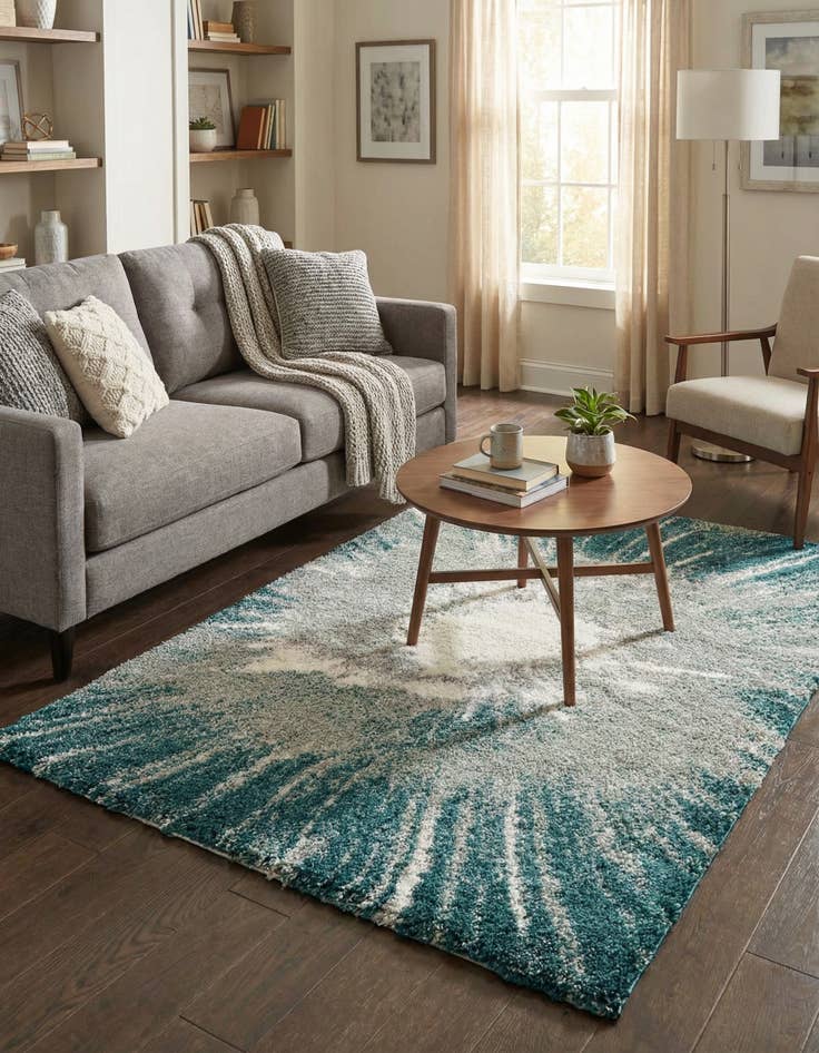 Detail image of 3' 3 x 5' 3 Soft Touch Shag Rug