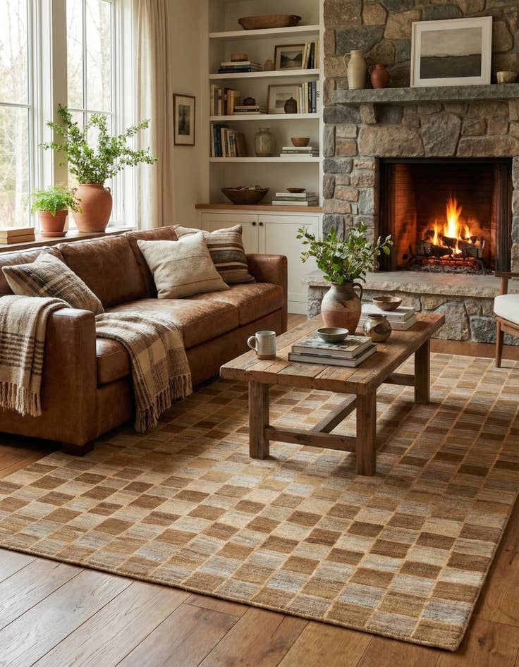 Detail image of 5' 4 x 8'  Hand Knotted Kashkuli Gabbeh Wool Rug