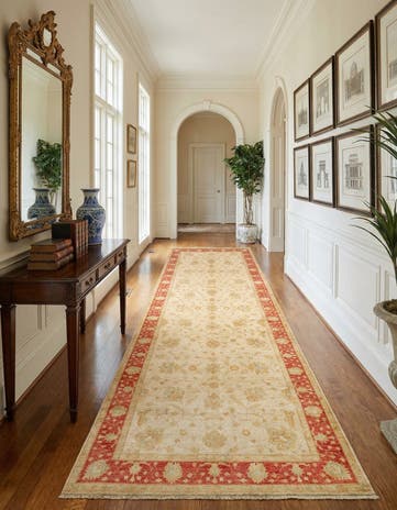 4' 9 x 13' 4 Kaizar Wool Runner Rug