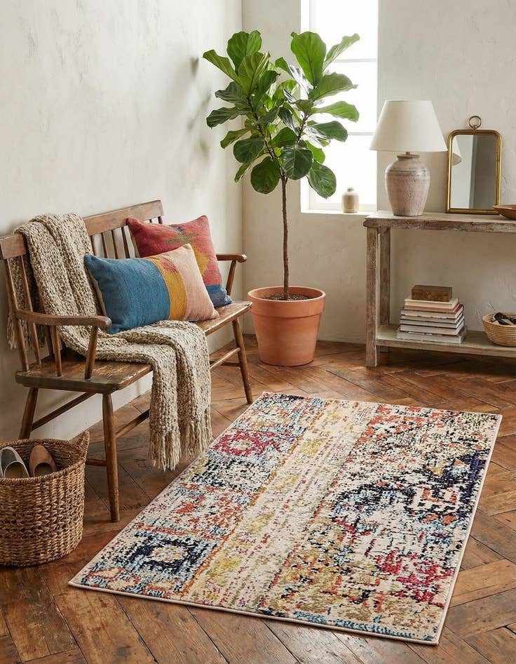 Detail image of 2' x 3'  Washable Alta Rug