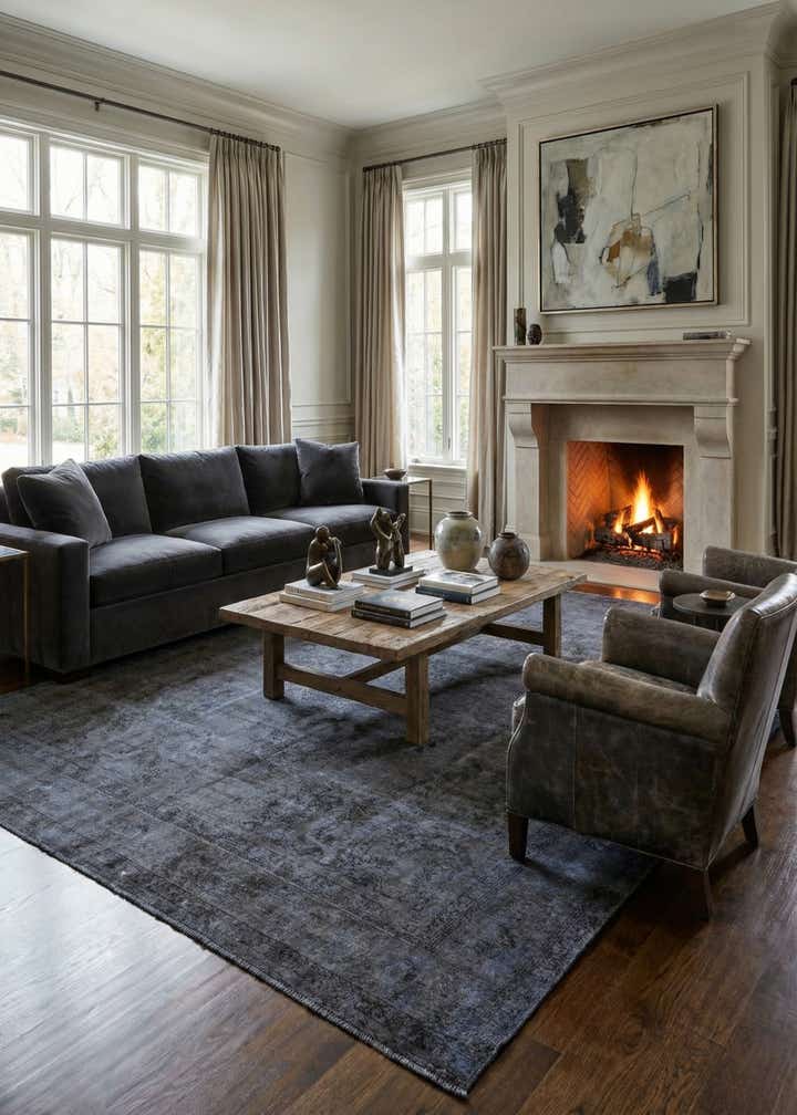 9' 5 x 12' 8 Hand Knotted Ultra Vintage Persian Wool Rug