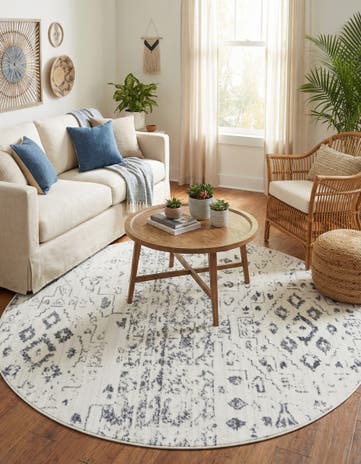 5' x 5' Vega Round Rug
