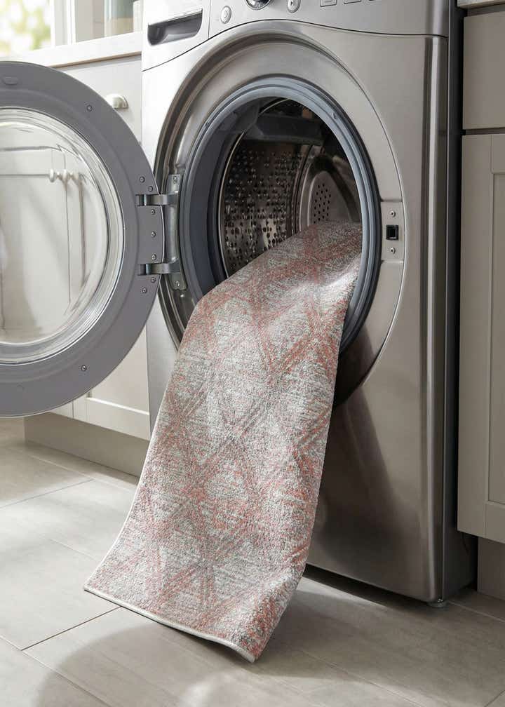 2' 7 x 12' Kamala Washable Runner Rug