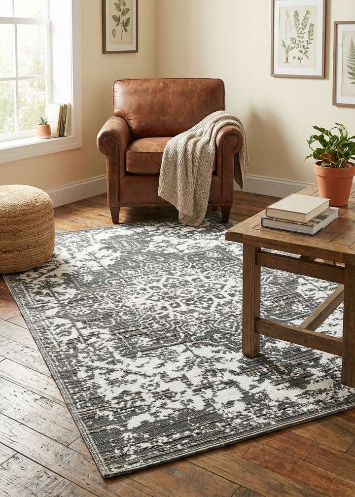 4' x 6' Easy-Clean Vista Breeze Indoor / Outdoor Rug