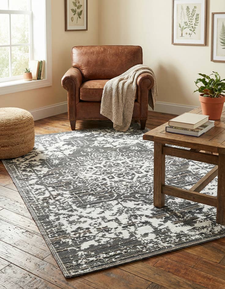 Detail image of 4' x 6' Easy-Clean Vista Breeze Indoor / Outdoor Rug