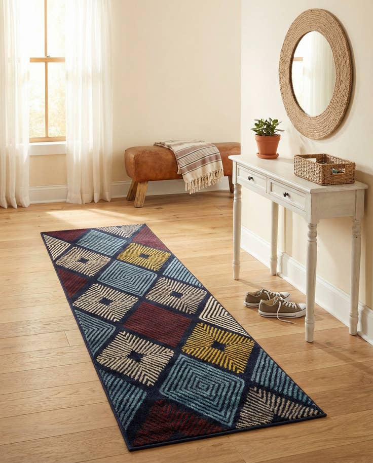 Detail image of 2' x 6' 1 Laguna Runner Rug