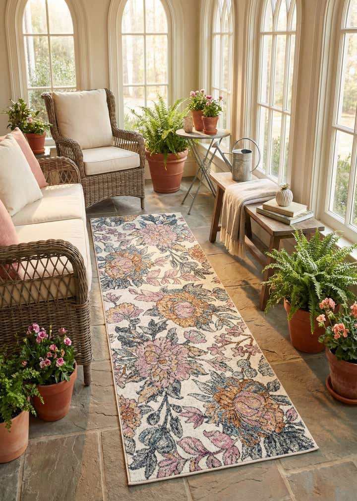 2' x 6' Blossom Runner Rug