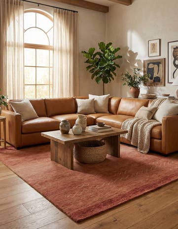 5' x 6' 5 Tibeter Terra Focus Rug