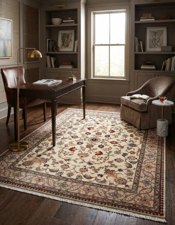 5' x 6' 4 Tabriz Rug