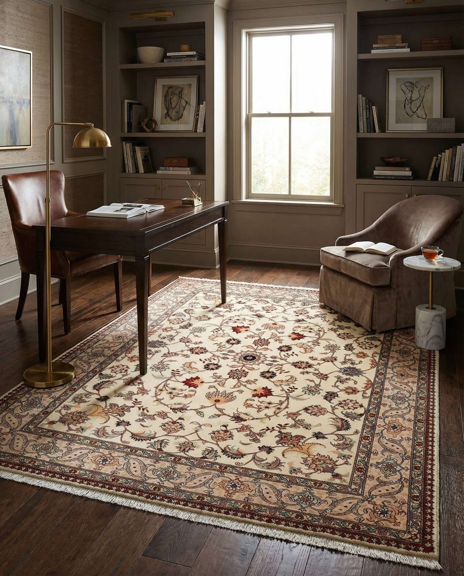 150cm x 190cm Tabriz Teppich