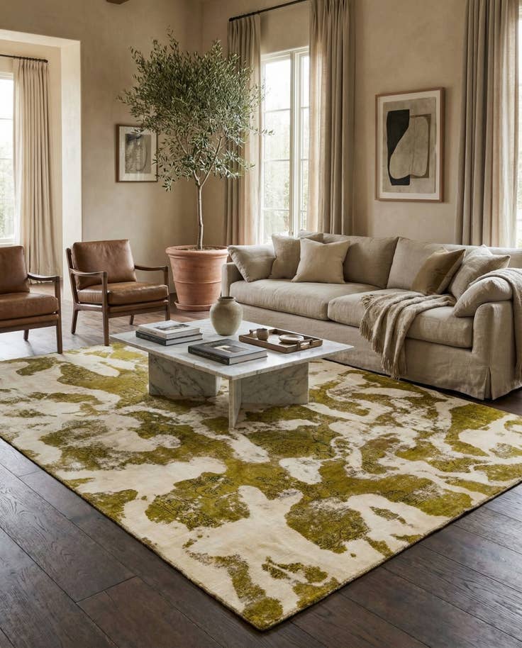 Detail image of 8' 7 x 11' 3 Hand Knotted Ultra Vintage Persian Wool Rug