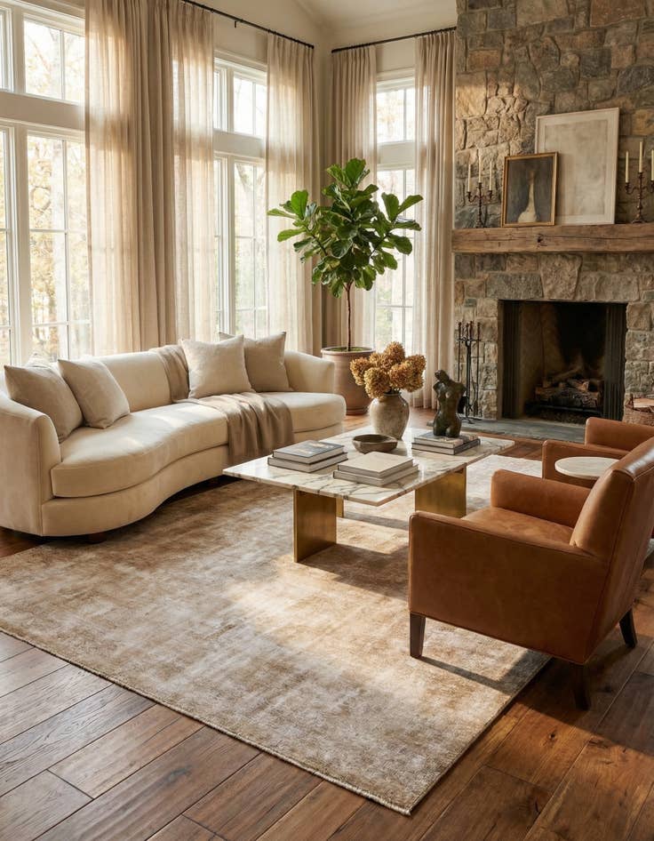 Detail image of  8' 7 x 12'  Hand Knotted Ultra Vintage Persian Wool Rug