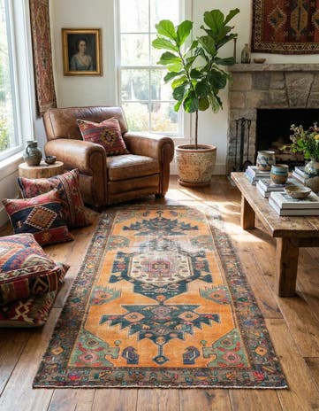 3' 8 x 8' 11 Hamedan Rug
