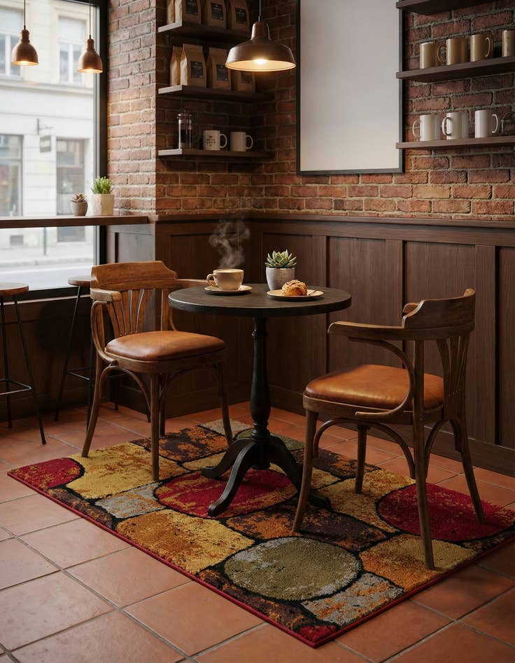 Detail image of 2' x 3' Cafe Rug