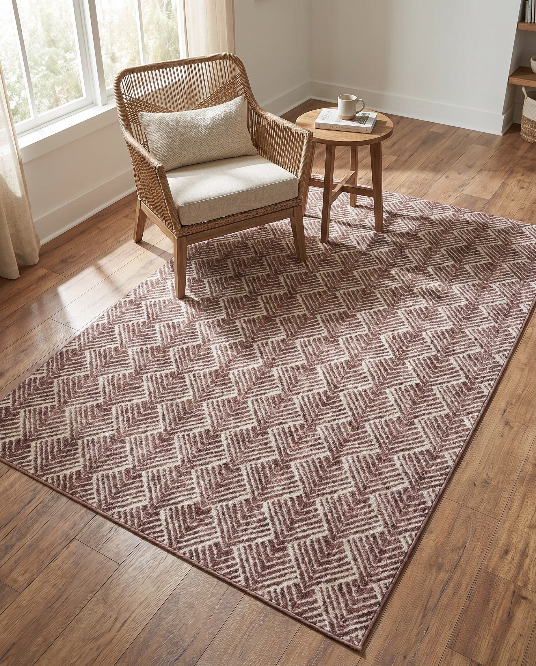5' 3 x 8' Eco Trellis Rug