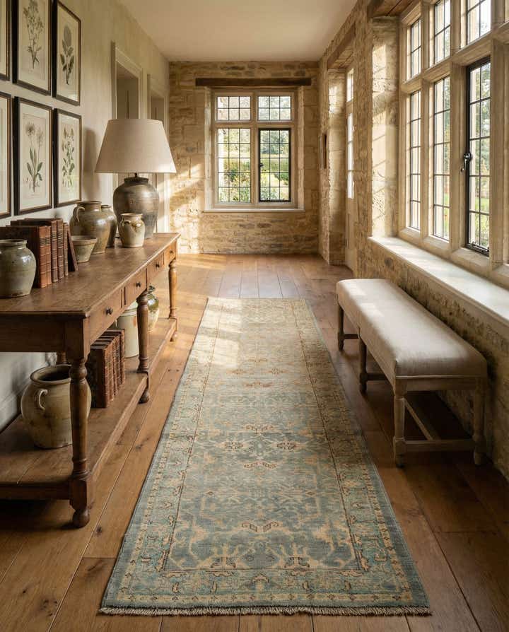 2' 5 x 10' 7 Ghazni Diyar Runner Rug