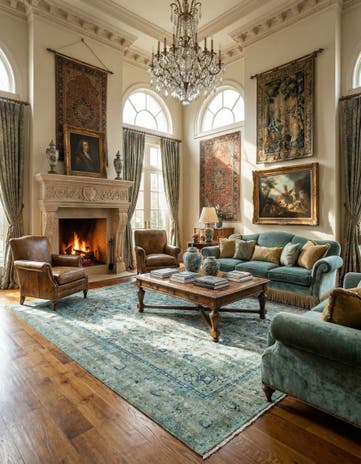 8' 11 x 11' 8 Vintage Royal Rug