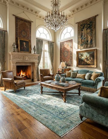 8' 11 x 11' 8 Vintage Royal Rug