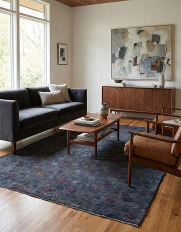 5' 10 x 8' 1 Hand Knotted Darya Wool Rug