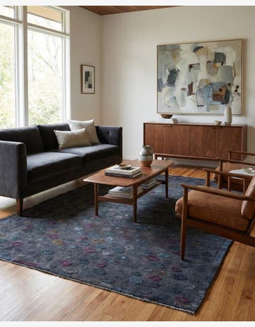 5' 10 x 8' 1 Hand Knotted Darya Wool Rug